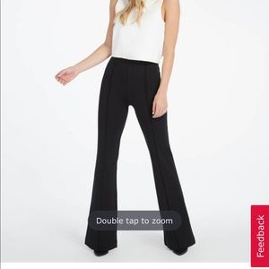 Size large tall, SPANX high waisted flare pant.